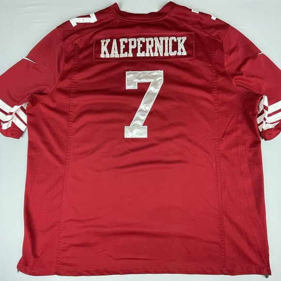 Nike San Francisco 49ers Colin Kaepernick Stitched Jersey Men’s XXXL Athleisure - Picture 2 of 13